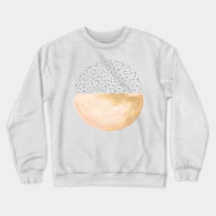 Pastel watercolor circle Crewneck Sweatshirt